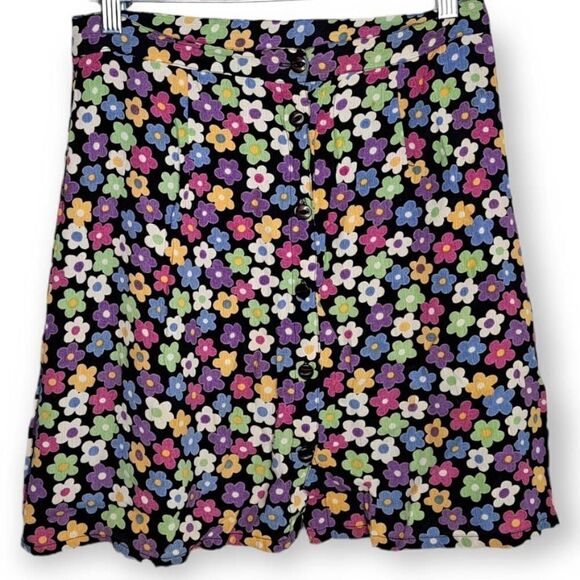 American Outpost Y2K Floral Mini Skirt size M - Picture 1 of 5